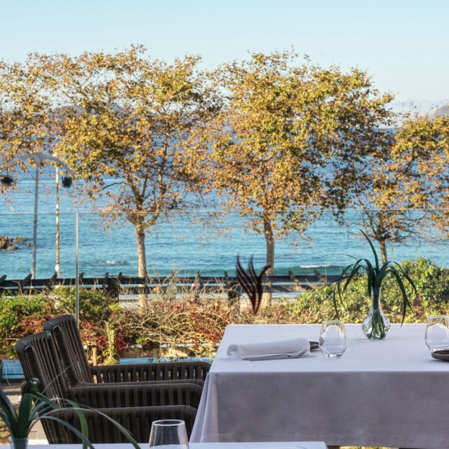 Un almuerzo con vistas al mar en Beira