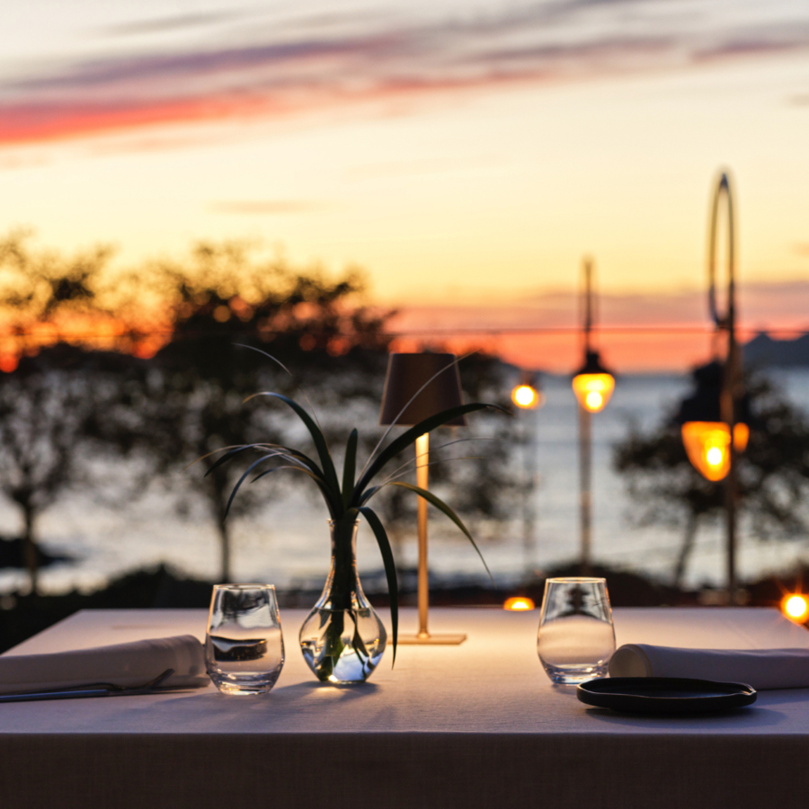 Puesta de Sol en el Restaurante Beira