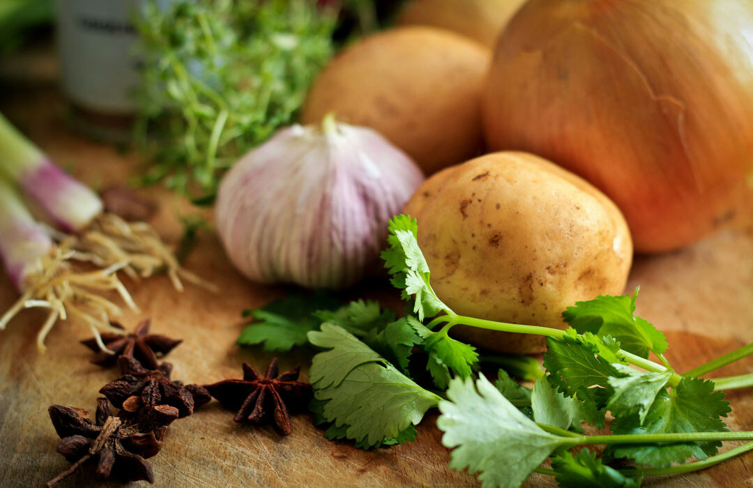 Ingredientes locales cocido