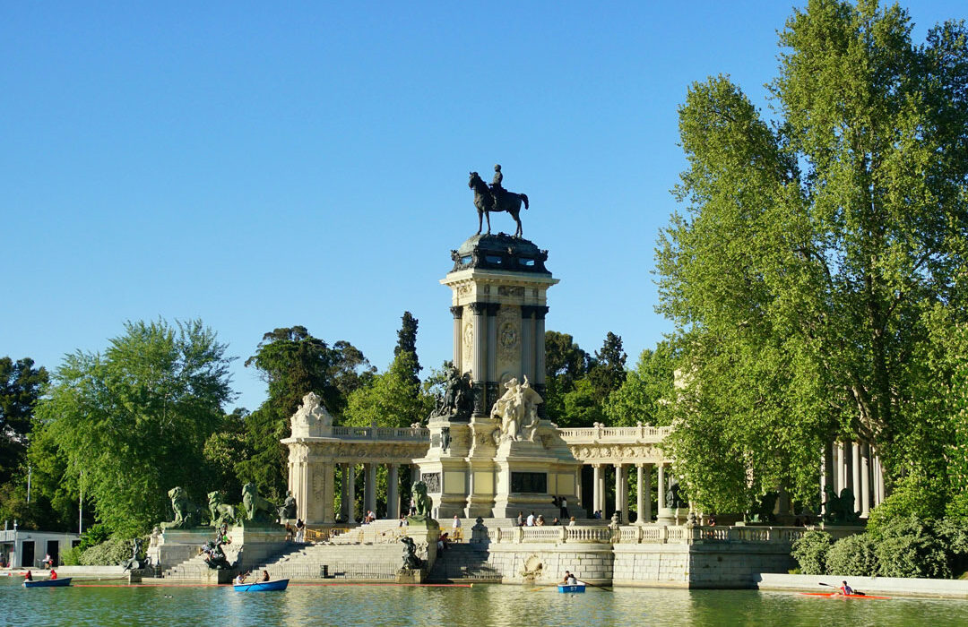 Parque del Retiro, Madrid.