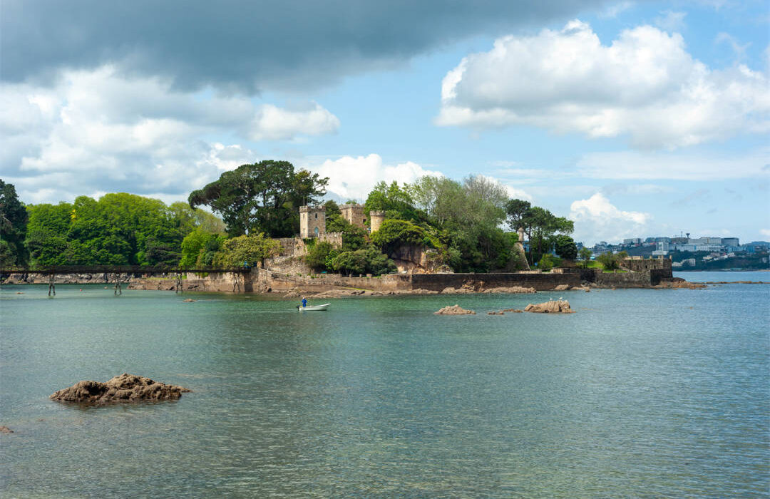 Castillo de Santa Cruz, en Oleiros.