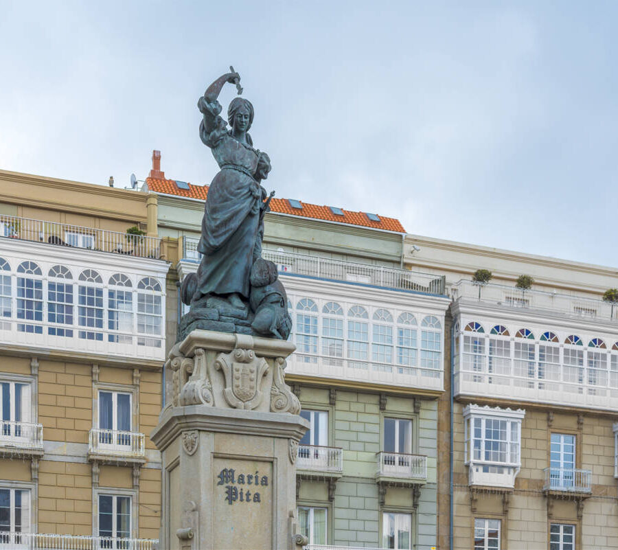 Praza de María Pita.