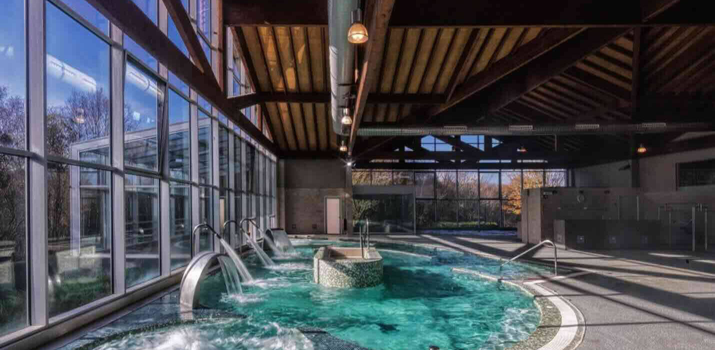 Instalaciones del Spa del Hotel Attica21 Vilalba, en la provincia de Lugo.
