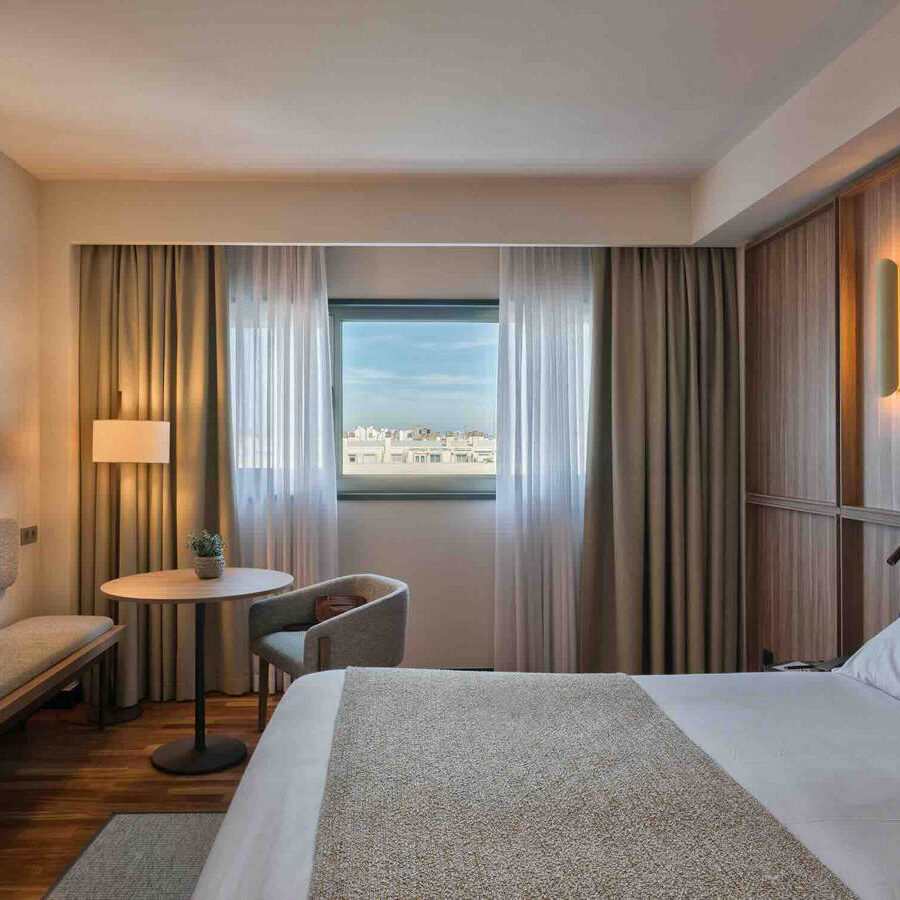 Habitación del Hotel Attica21 Vallés.