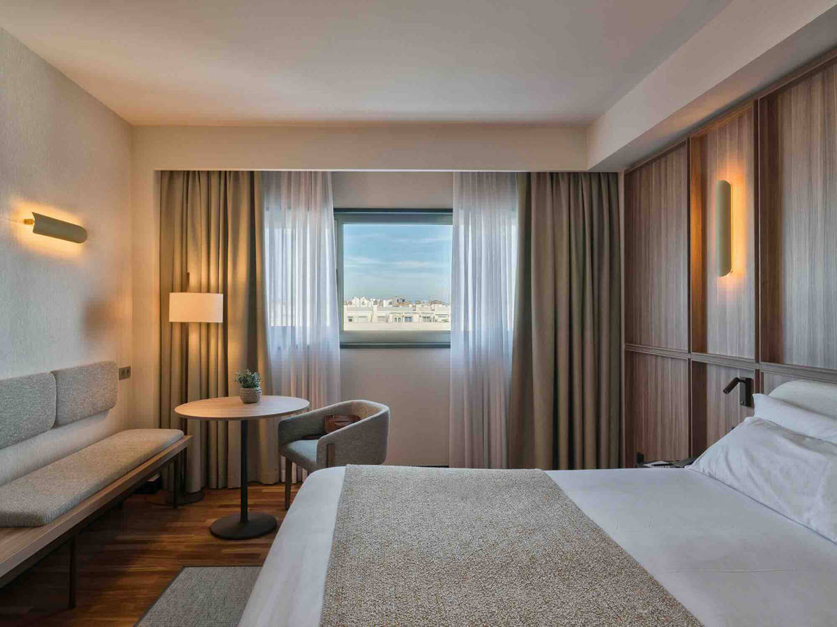 Habitación del Hotel Attica21 Vallés.